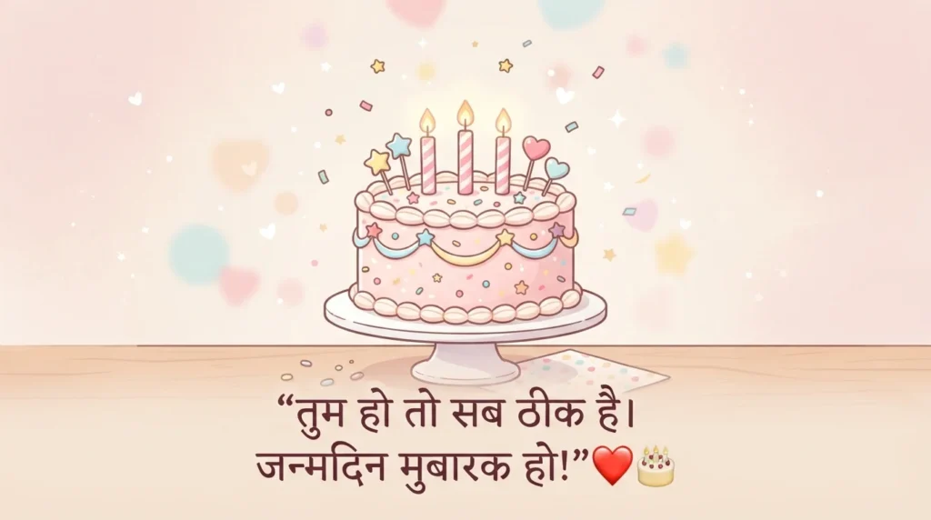बॉयफ्रेंड को 12 बजे Birthday Wish करने के लिए Romantic Image