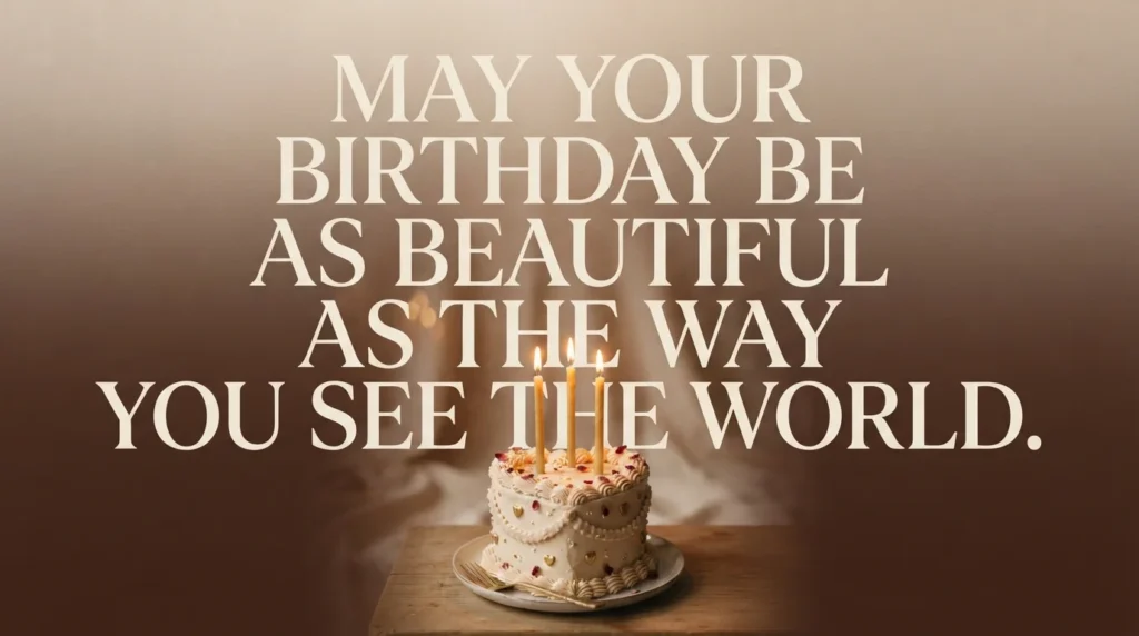 Aesthetic Birthday Wishes for a Friend
