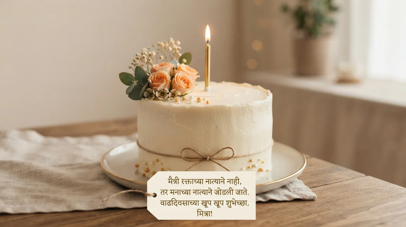 Best Friend Birthday Quotes in Marathi