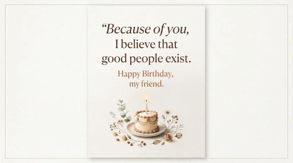 Best Heart Touching Birthday Wish for a Friend