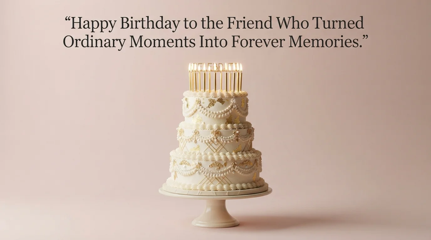 Birthday Cake for Best Friend