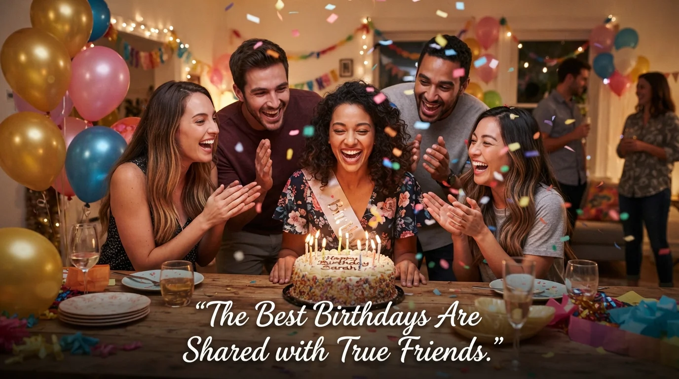 Birthday Celebration with Friends