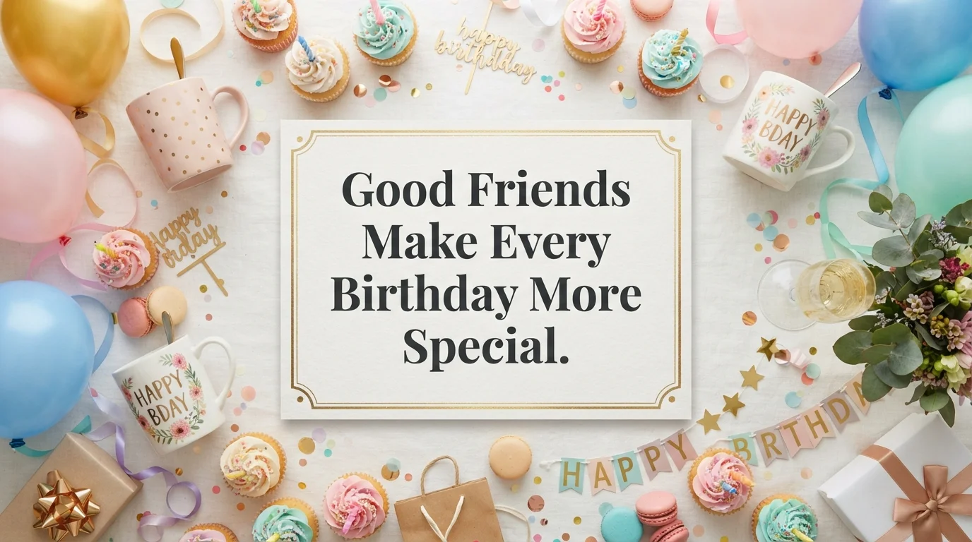 Birthday Friendship Wishes
