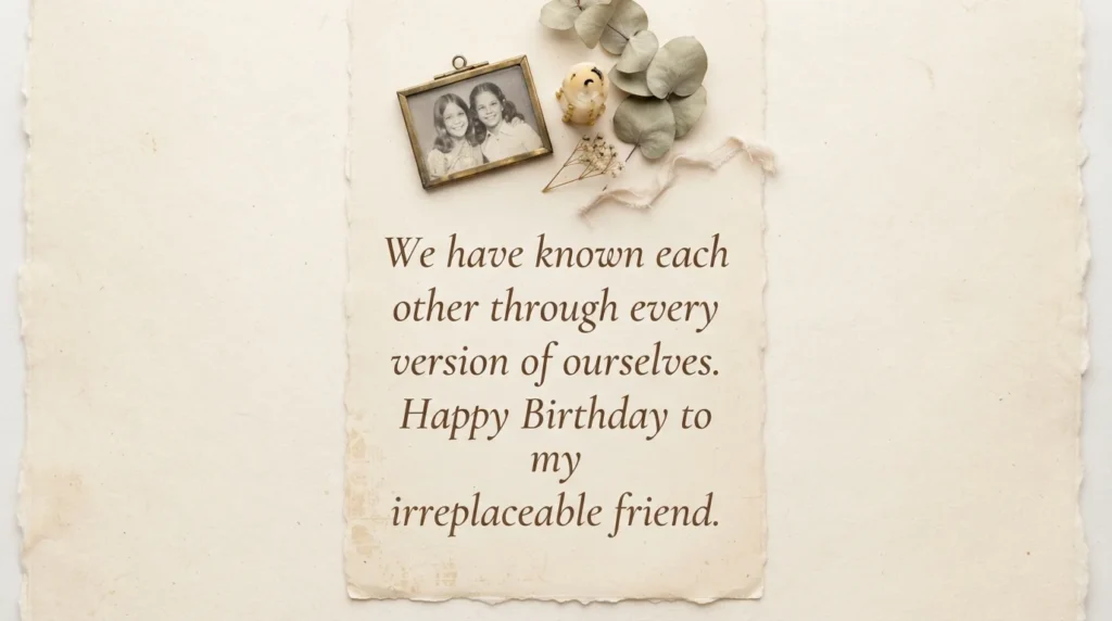Birthday Wishes for Lifelong Childhood Friend