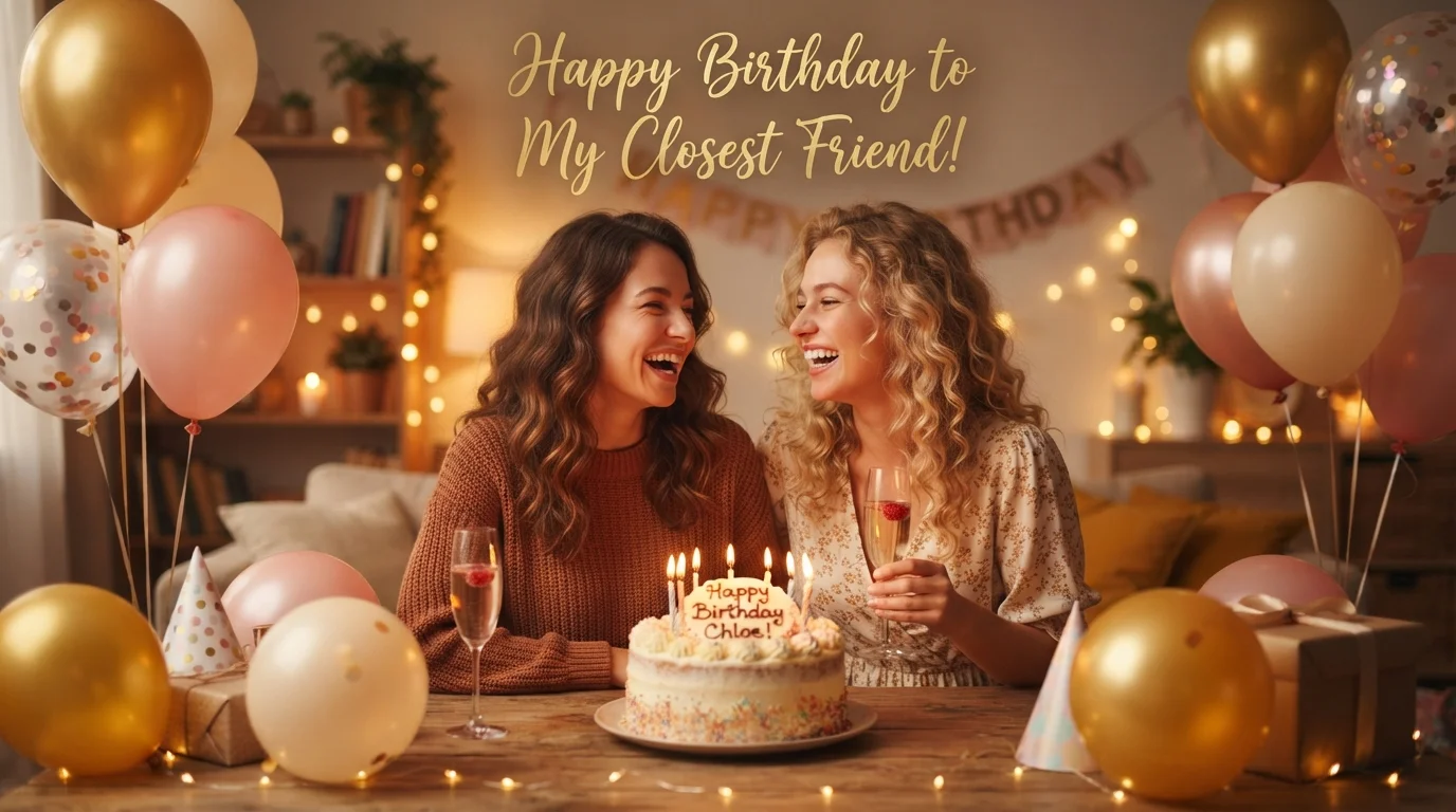 Birthday Wishes for a Close Friend