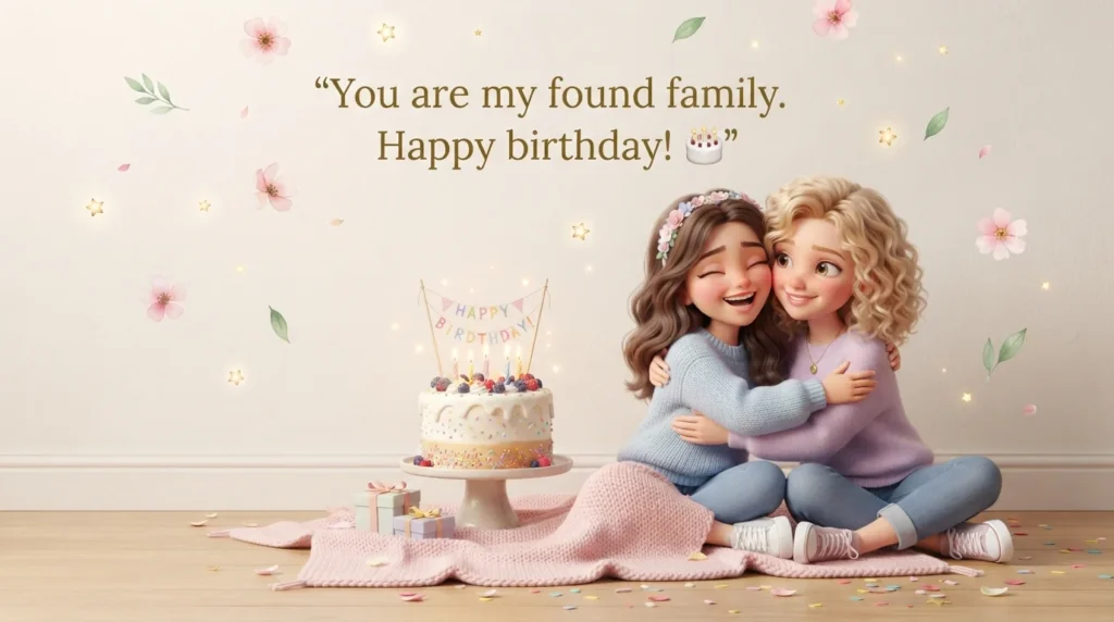 Birthday Wishes for a Friend Who Feels Like Family