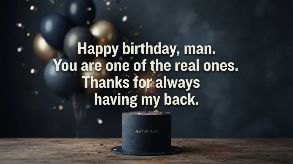 Birthday Wishes for a Guy Best Friend