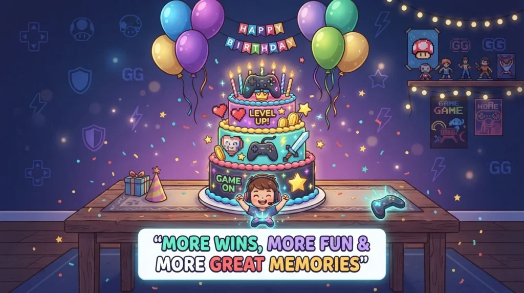 Birthday Wishes for an Online Gaming Friend