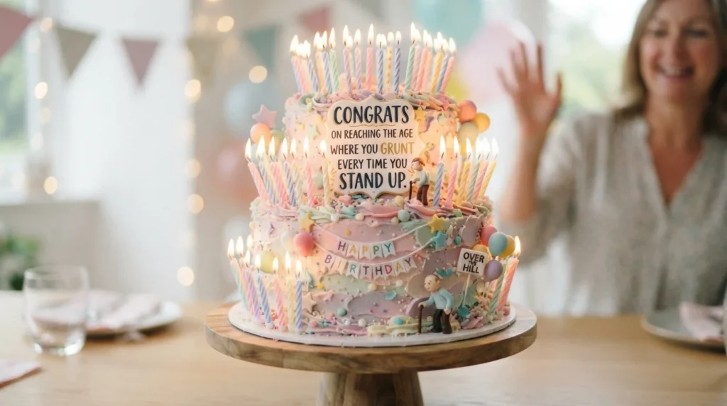 Funny Birthday Wishes About Getting Older