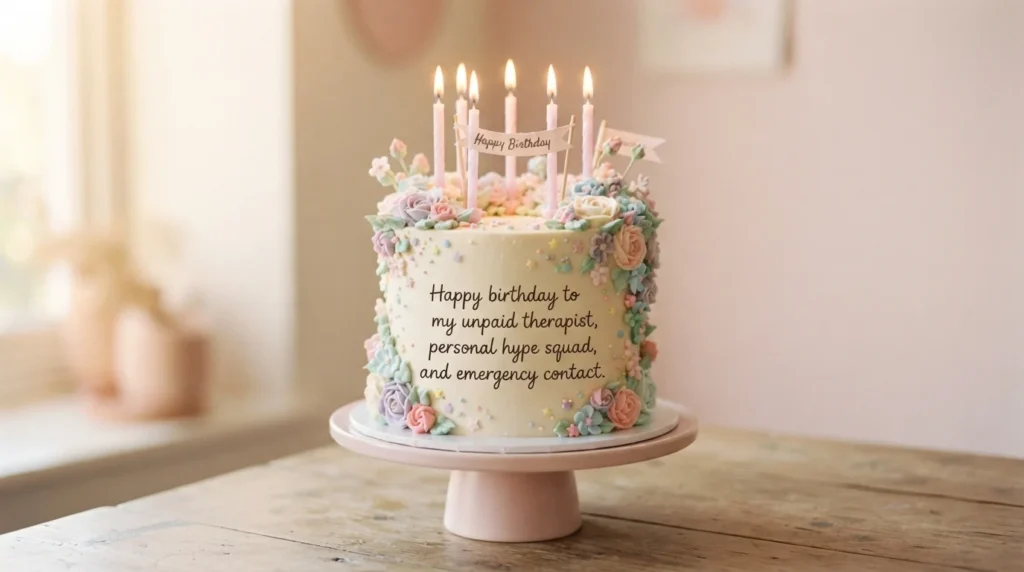 Funny Birthday Wishes for Best Friend
