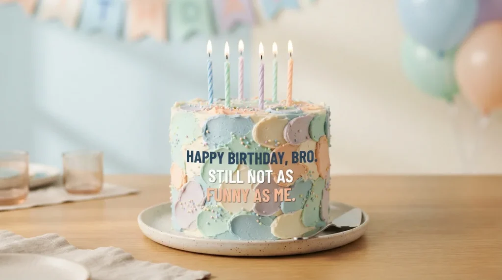 Funny Birthday Wishes for Male Best Friend