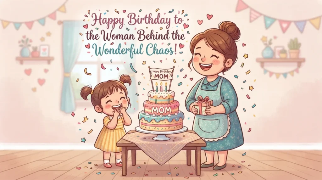 Funny Birthday Wishes for a Friend’s Mom Sweet & Lighthearted