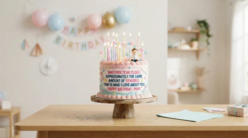 Funny Birthday Wishes for a Male Friend