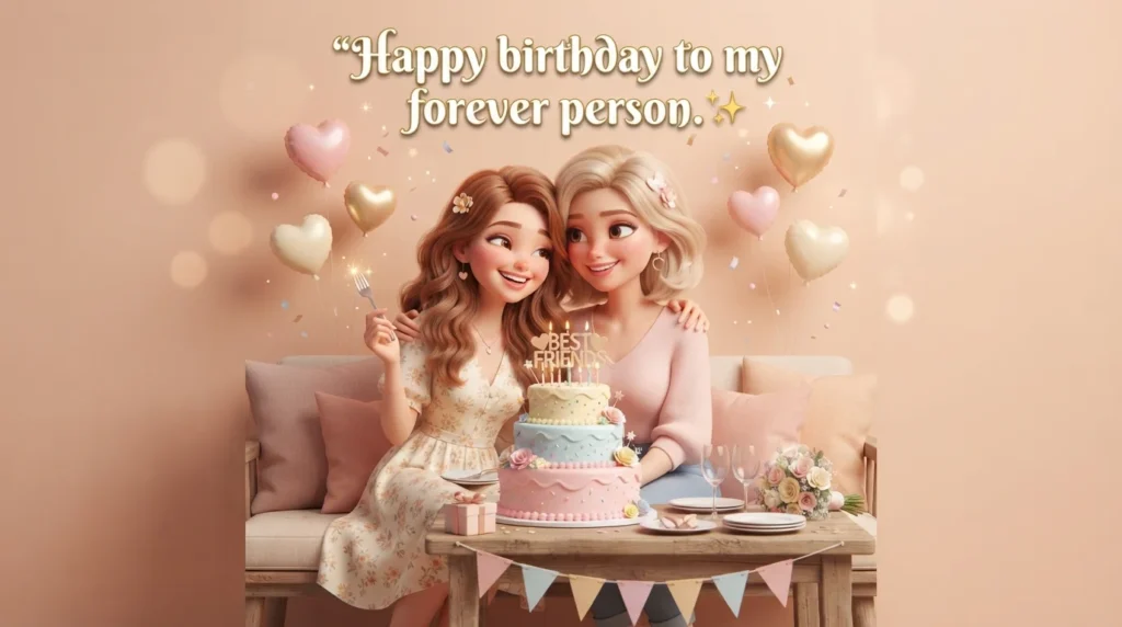 Happy Birthday Wishes for a Best Friend Like a Sister