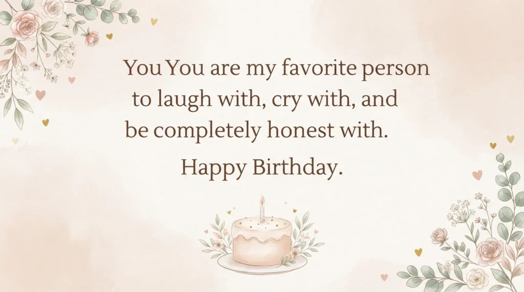 Heart Touching Birthday Wishes for Female Best Friend