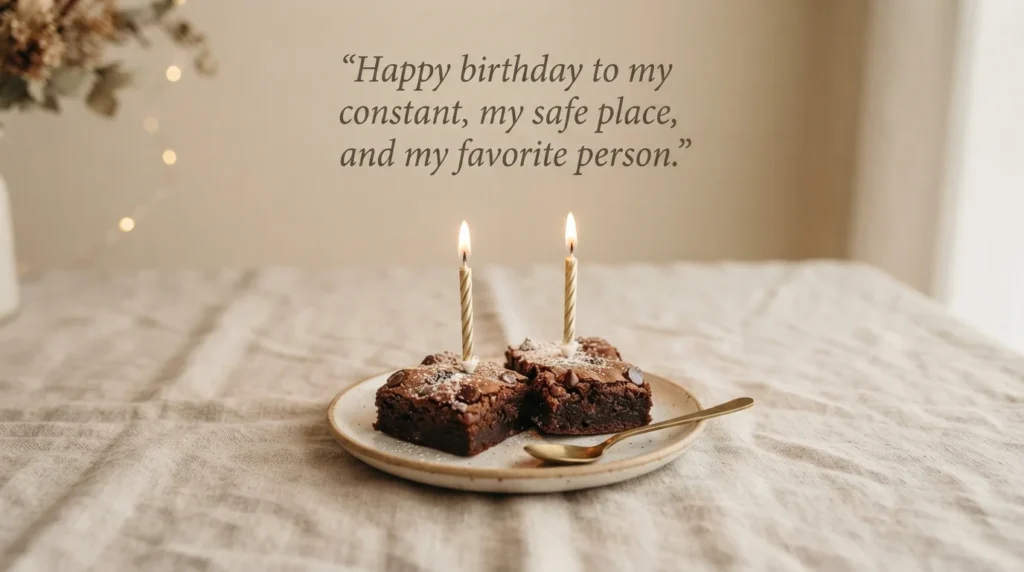 Heartfelt Birthday Wishes for Best Friend – Brownie Birthday Card