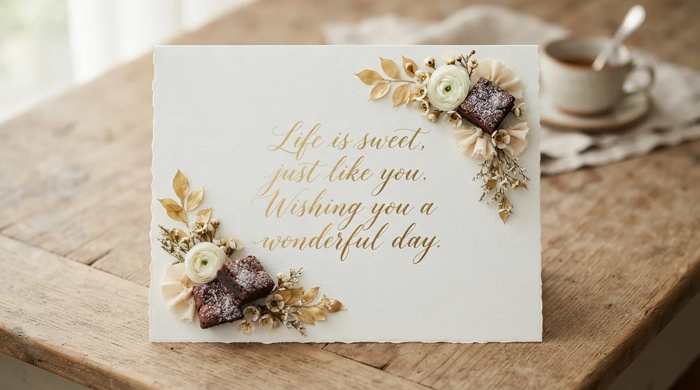 Pastel Balloons Birthday Card with Elegant Golden Text