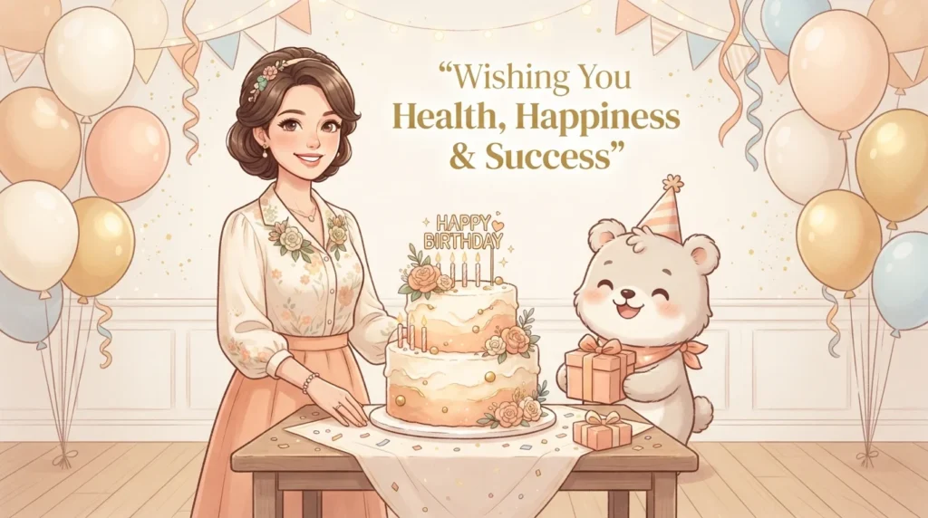 Respectful Birthday Wishes for a Friend’s Wife Safe & Sweet Messages