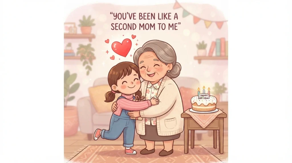 Second Mom Birthday Wishes Messages From the Heart
