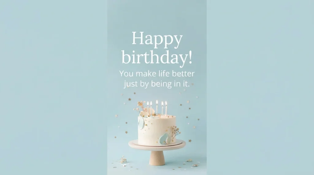 Short Birthday Wish for a Friend