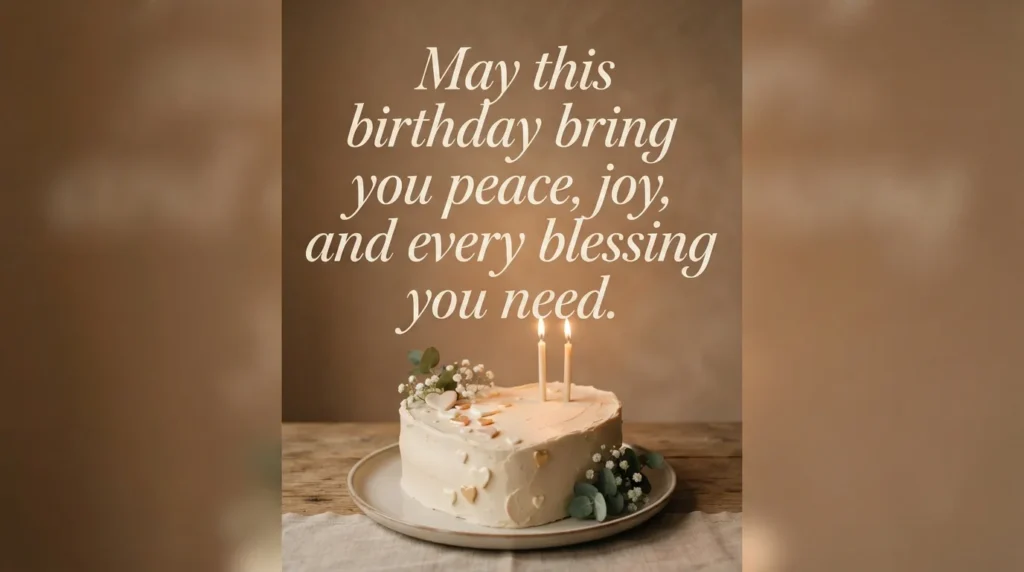Short Blessing Birthday Wishes for a Friend