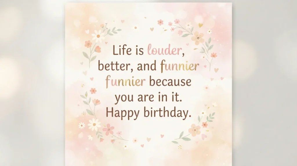 Touching Birthday Wishes for Your Best Friend