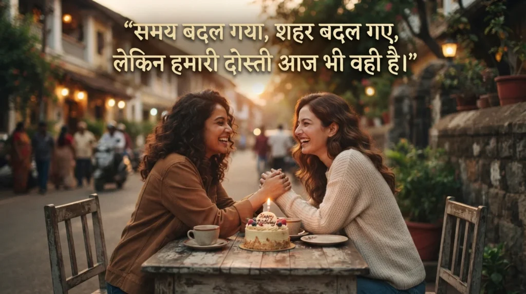 बचपन के दोस्त के लिए खास जन्मदिन संदेश