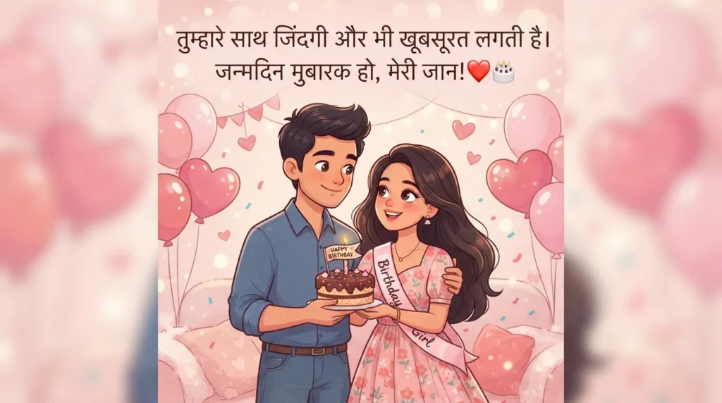 बॉयफ्रेंड को रोमांटिक जन्मदिन की शुभकामनाएं