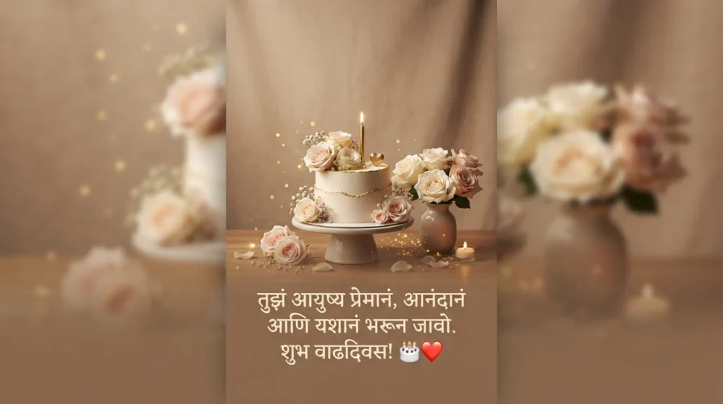 प्रेयसीसाठी सुंदर आणि खास वाढदिवसाचा संदेश