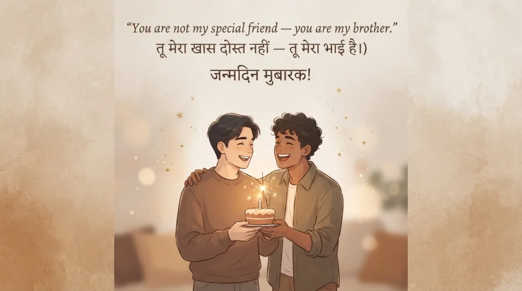खास मित्रासाठी वाढदिवसाच्या शुभेच्छा मराठी