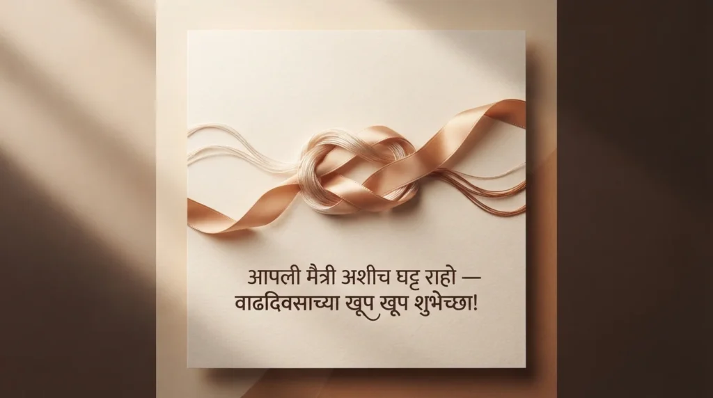 मैत्रीचे नाते वाढदिवसाच्या शुभेच्छा मराठी