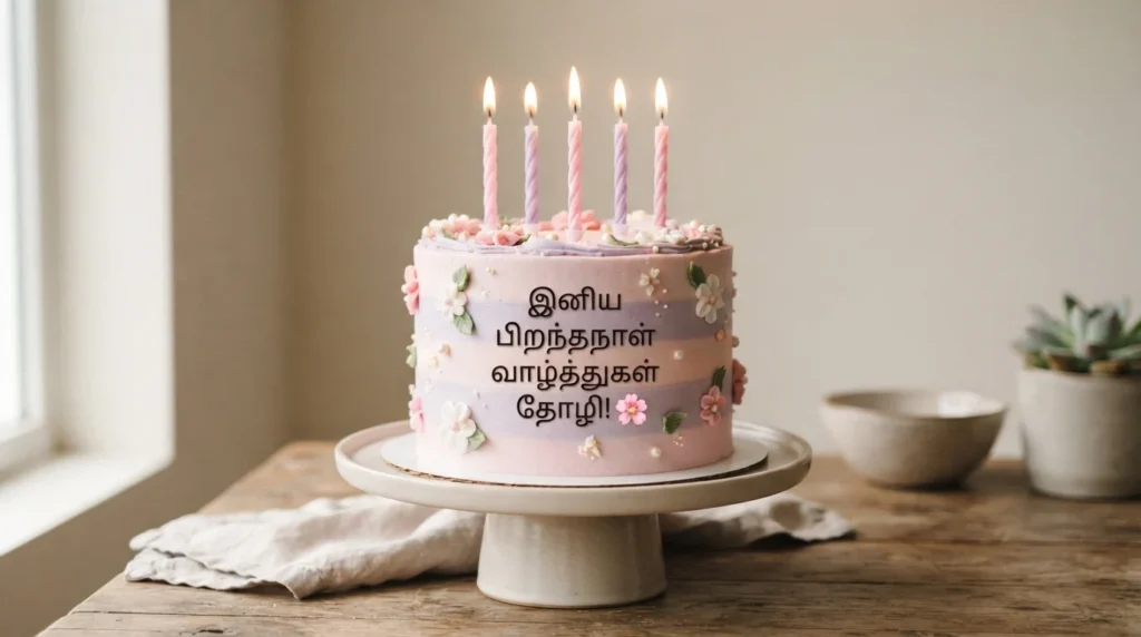 நண்பருக்கான இனிய பிறந்தநாள் வாழ்த்துகள்