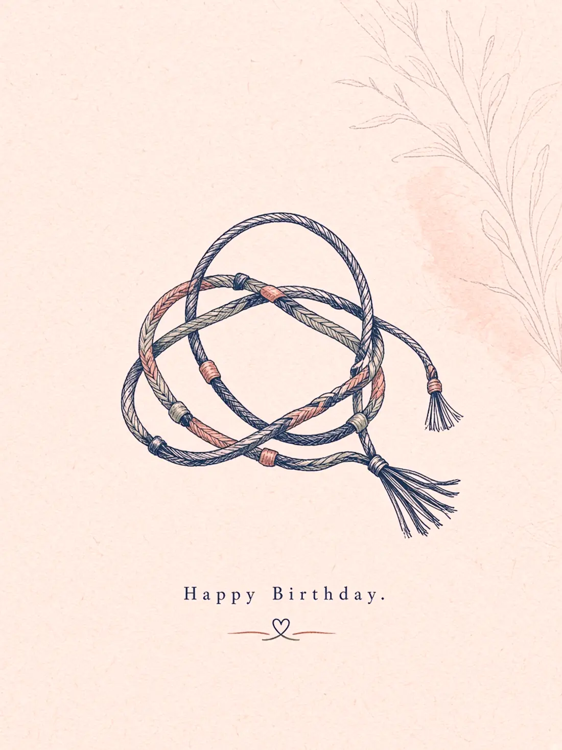 Birthday Cards for Friends in Hindi design 09, hand illustrated style, premium digital birthday card for friends