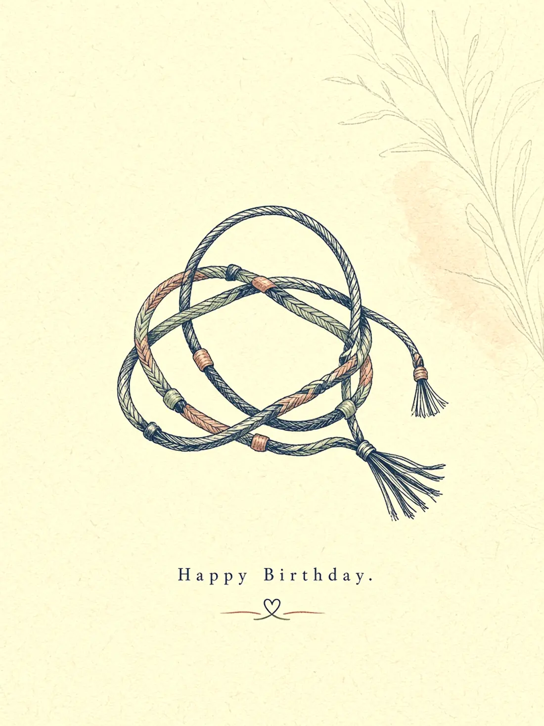 Birthday Cards for an Old Friend design 09, hand illustrated style, premium digital birthday card for friends